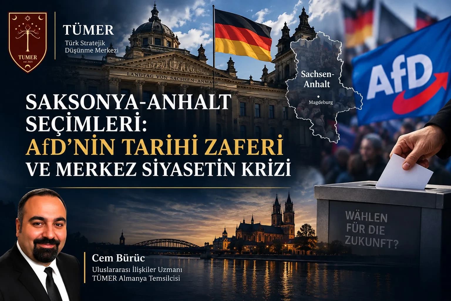 SAKSONYA-ANHALT SEÇİMLERİ: AfD'NİN TARİHİ ZAFERİ VE MERKEZ SİYASETİN KRİZİ