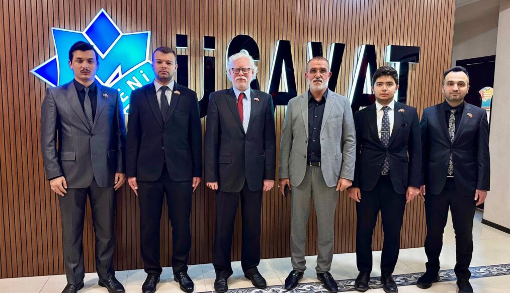 Türk Stratejik Düşünme Merkezi (TÜMER) Heyeti Yeni Müsavat Medya Grubu Sahibi Sn. Rauf Arifoglu’nun misafiri oldu