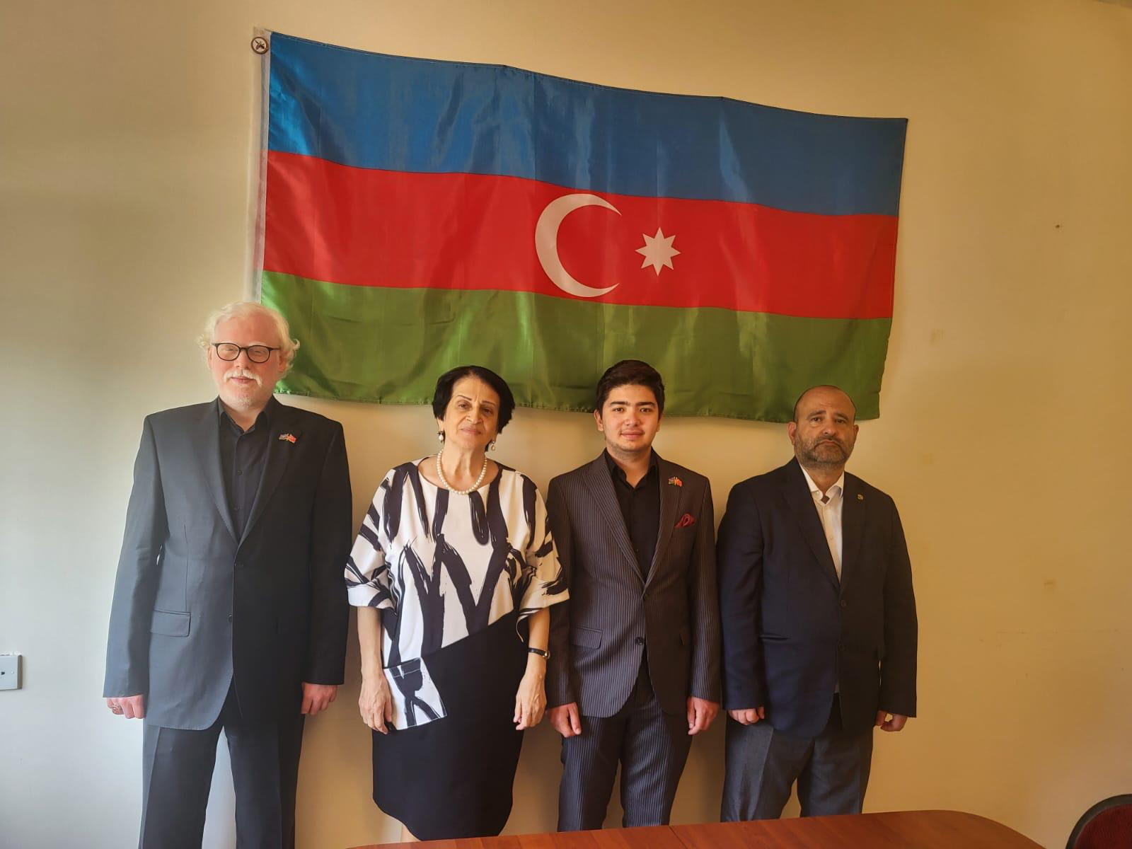 Tümer Heyeti Vətəndaşların Sosial Rifahı Naminə İctimai Birliyi Başkanı İradə Rizazadə ile görüşerek istişarelerde bulundu