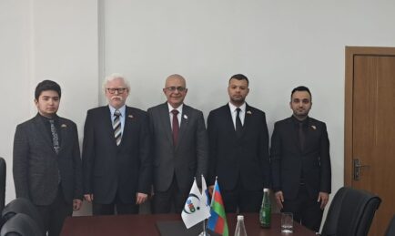 Türk Stratejik Düşünme Merkezi (TÜMER) Heyeti Azerbaycan Respublikası Milli Meclisi milletvekili Elçin Mirzəbəyli’ye ziyaret etti