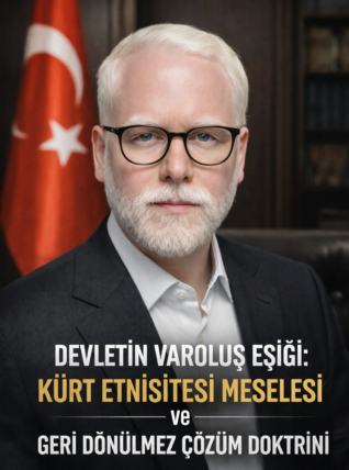 Onur Beyhan TÜMER Başkanı: ”Devletin Varoluş Eşiği: Kürt Etnisitesi Meselesi ve Geri Dönülmez Çözüm Doktrini”