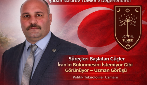 Şaban Nasirov TÜMER’e Değerlendirdi