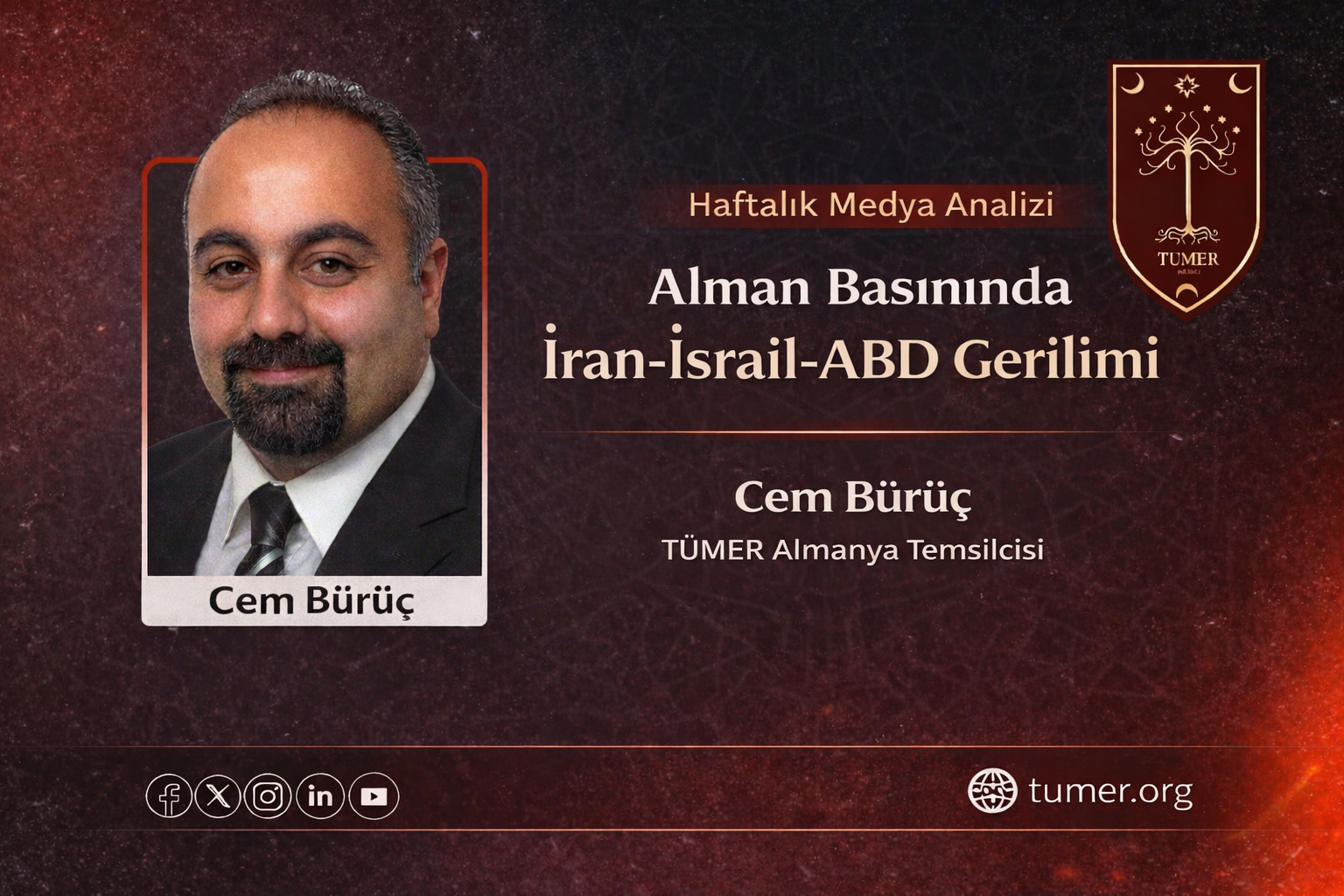 Cem Bürüç: Alman Basınında İran-İsrail-ABD Gerilimi