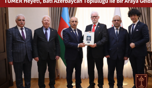 TÜMER Heyeti, Batı Azerbaycan Topluluğu ile Bir Araya Geldi
