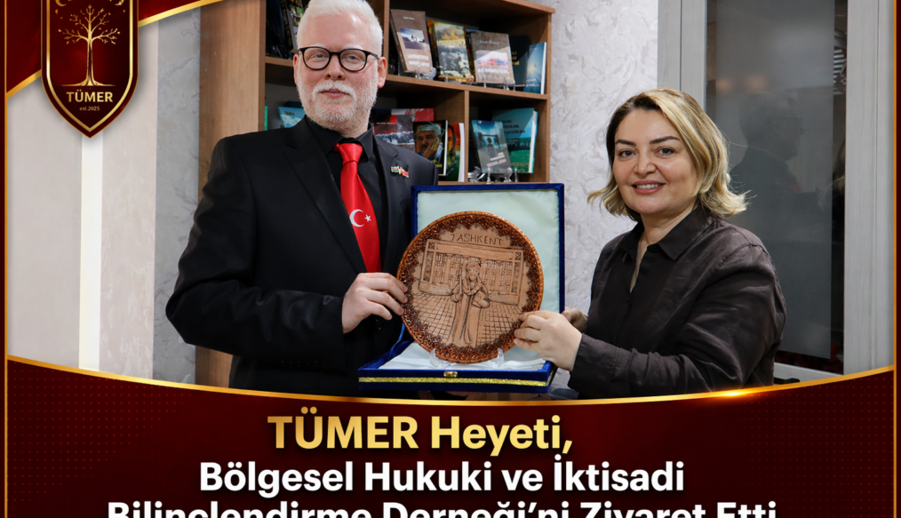 Bakü Temasları Kapsamında TÜMER Heyeti, Bölgesel Hukuki ve İktisadi Bilinçlendirme Derneği’ni Ziyaret Etti