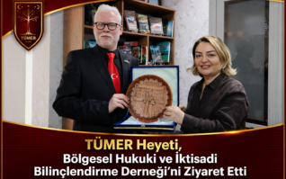 Bakü Temasları Kapsamında TÜMER Heyeti, Bölgesel Hukuki ve İktisadi Bilinçlendirme Derneği’ni Ziyaret Etti