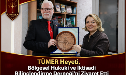 Bakü Temasları Kapsamında TÜMER Heyeti, Bölgesel Hukuki ve İktisadi Bilinçlendirme Derneği’ni Ziyaret Etti