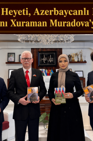 TÜMER Heyeti, Azerbaycanlı İş İnsanı ve Kültür İnsanı Xuraman Muradova’yı Ziyaret Etti