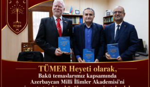 TÜMER Heyeti olarak, Bakü temaslarımız kapsamında Azerbaycan Milli İlimler Akademisi’ni ziyaret etmekten büyük memnuniyet duyduk.