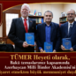 TÜMER Heyeti olarak, Bakü temaslarımız kapsamında Azerbaycan Milli İlimler Akademisi’ni ziyaret etmekten büyük memnuniyet duyduk.