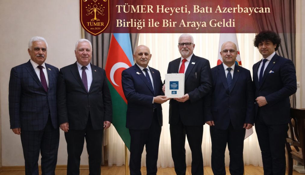 TÜMER Heyeti, Batı Azerbaycan Birliği ile Bir Araya Geldi