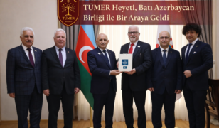 TÜMER Heyeti, Batı Azerbaycan Birliği ile Bir Araya Geldi