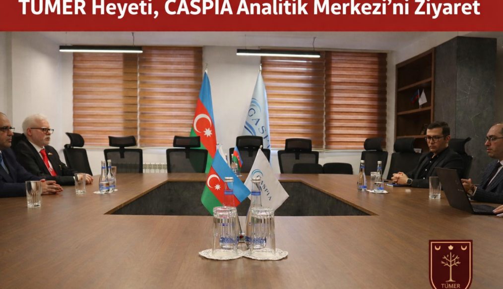 TÜMER Heyeti, CASPIA Analitik Merkezi’ni Ziyaret Etti