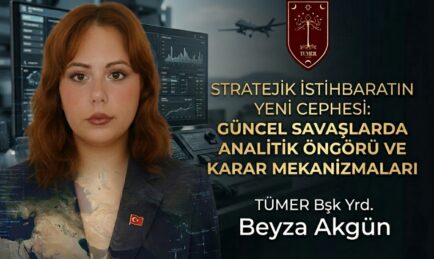 STRATEJİK İSTİHBARATIN YENİ CEPHESİ:GÜNCEL SAVAŞLARDA ANALİTİK ÖNGÖRÜ VE KARAR MEKANİZMALARI – Beyza Akgün